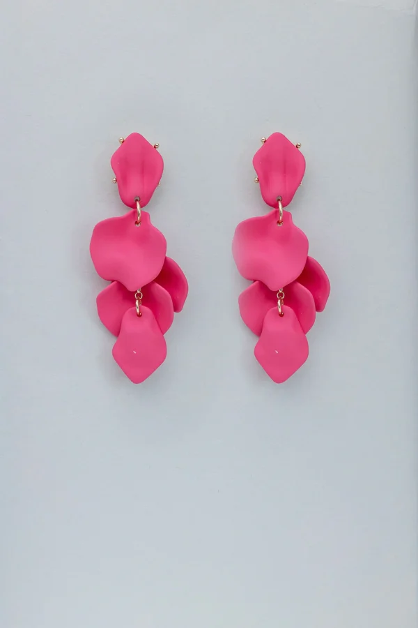 Leaf Earrings – Eleganta örhängen med blomblad i rörelse - Bild 11