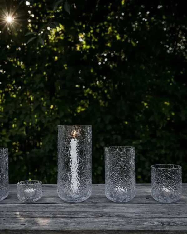 Ljuslykta mönstrad glas liten – Ett litet sken med stor närvaro - Bild 2