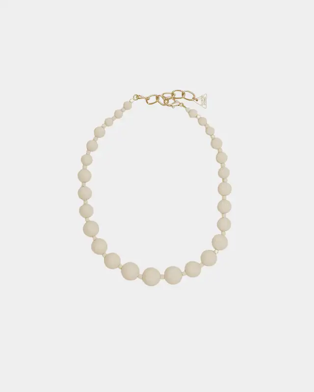 BIG BEAD NECKLACE – Skulptural elegans med modern pondus - Bild 9