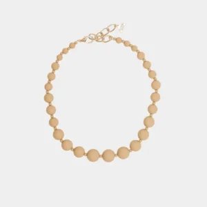 BIG BEAD NECKLACE – Skulptural elegans med modern pondus