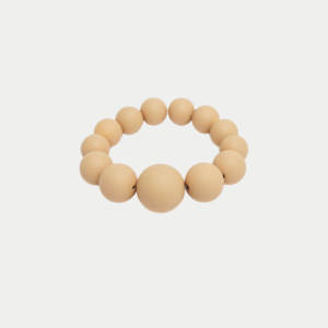 BIG BEAD BRACELET ELASTIC – Mjuk form med modern attityd