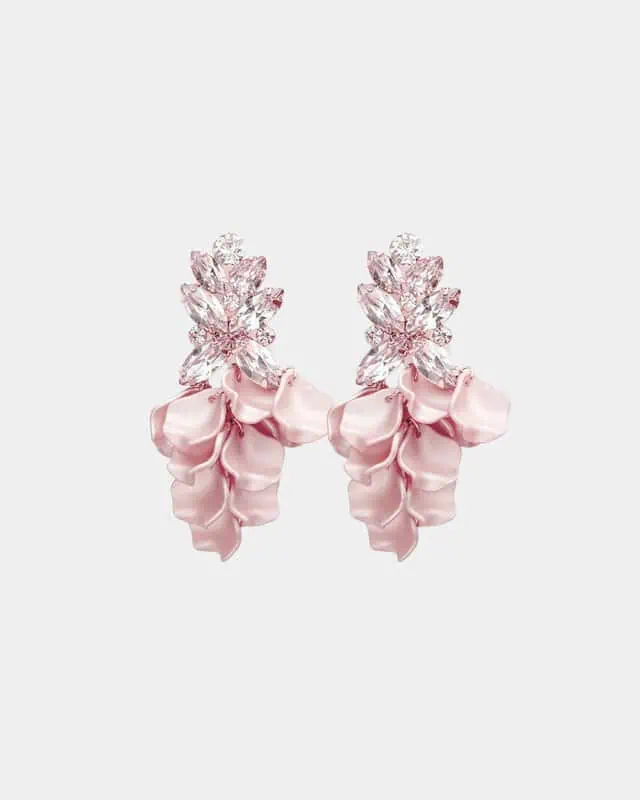 Leaf Big Stone Earrings – Grön prakt i varje rörelse - Bild 5