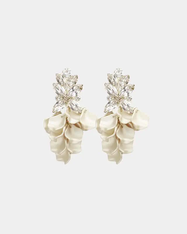 Leaf Big Stone Earrings – Grön prakt i varje rörelse - Bild 7