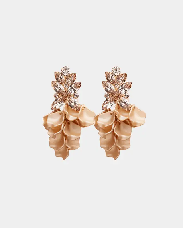 Leaf Big Stone Earrings – Grön prakt i varje rörelse - Bild 6